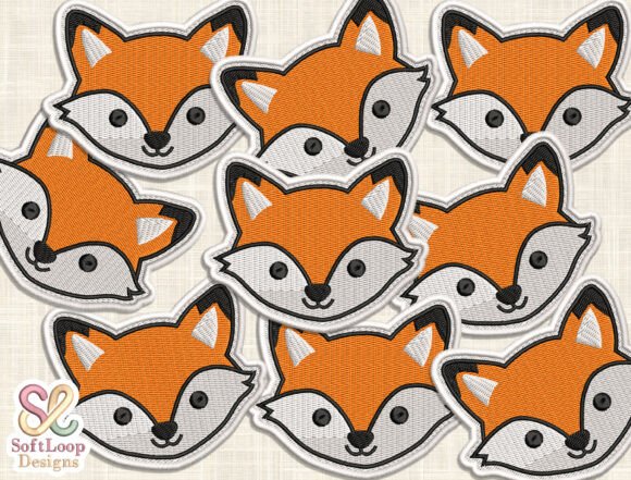 Cute Fox Patch Machine Embroidery Design Review