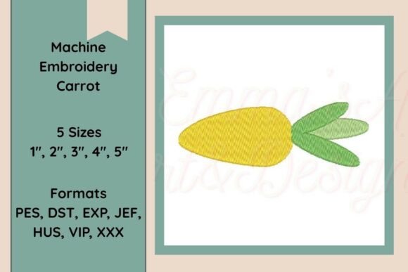 Easter Carrot Embroidery: A Seller’s Review