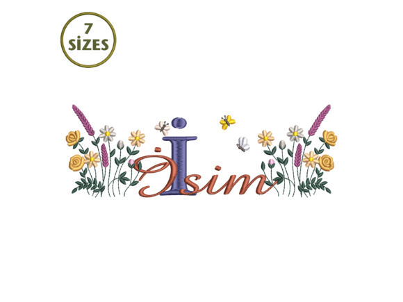 Floral Name Bouquet Embroidery Review