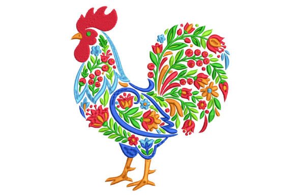 Folk Art Floral Rooster: A Business Design Review