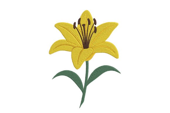 Lily Flower Embroidery Design: A Boutique Apparel Review