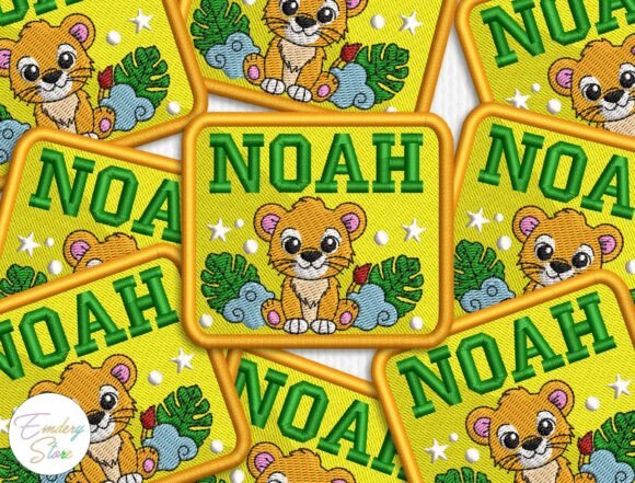 Personalized Lion Name Patch: A Holiday Review