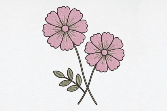 Pink Daisy Flower Embroidery: A Boutique Apparel Review