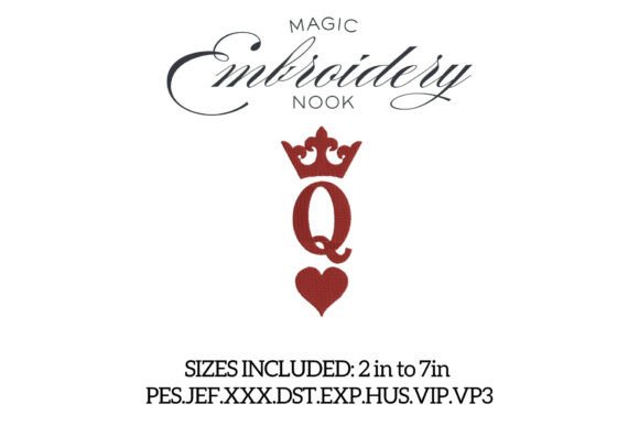 Q for Queen Digital Embroidery: A Designer Review
