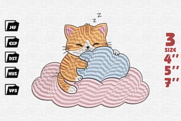 Sleeping Kitten Embroidery: A Designer's Review