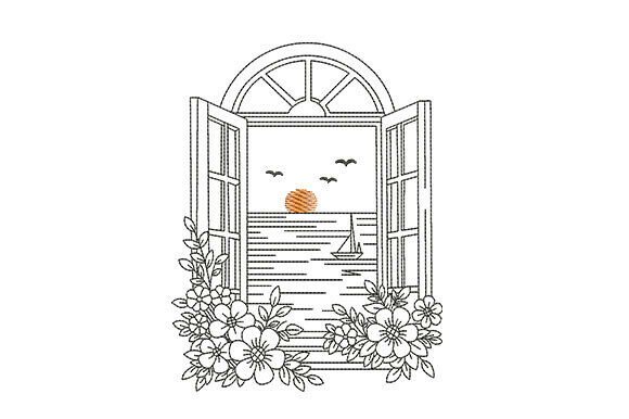 Sunset Window View Embroidery: A Designer’s Review